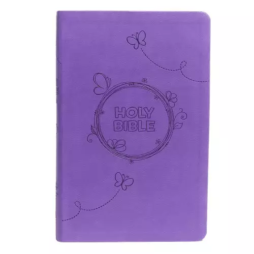 International Children's Bible (ICB) Holy Bible, Leathersoft, Purple