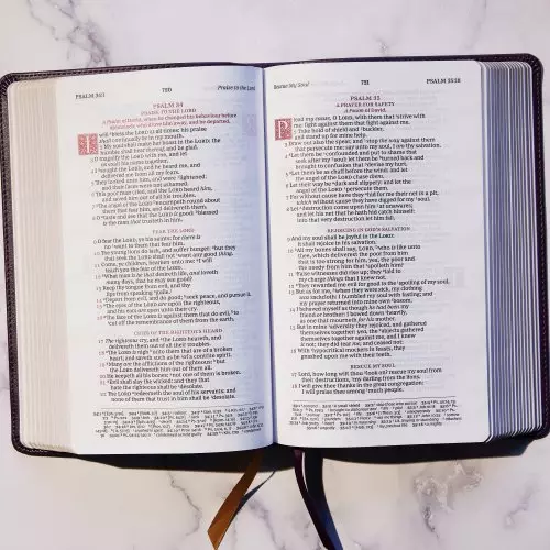 KJV, Personal Size Reference Bible, Sovereign Collection, Leathersoft, Black, Red Letter, Comfort Print