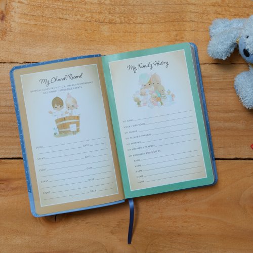 International Children's Bible (ICB) Precious Moments Bible, Leathersoft, Blue