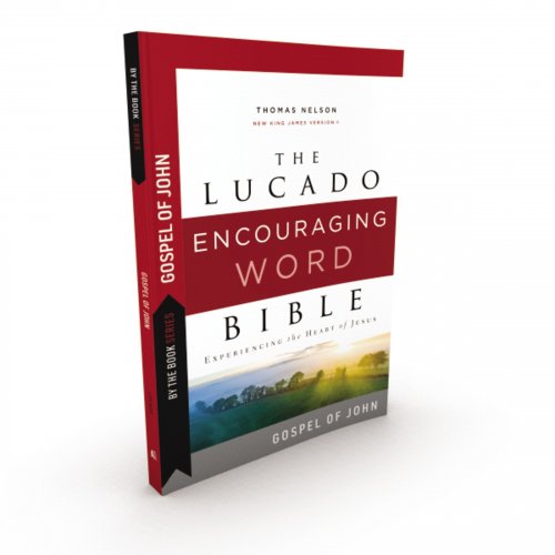 By the Book Series: Lucado, Gospel of John, Paperback, Comfort Print: Experiencing the Heart of Jesus