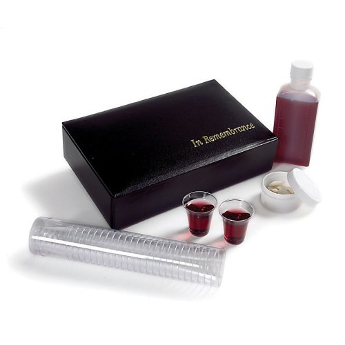 Portable Communion Set - Black