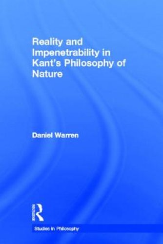 Reality and Impenetrability in Kant's Philosophy of Nature