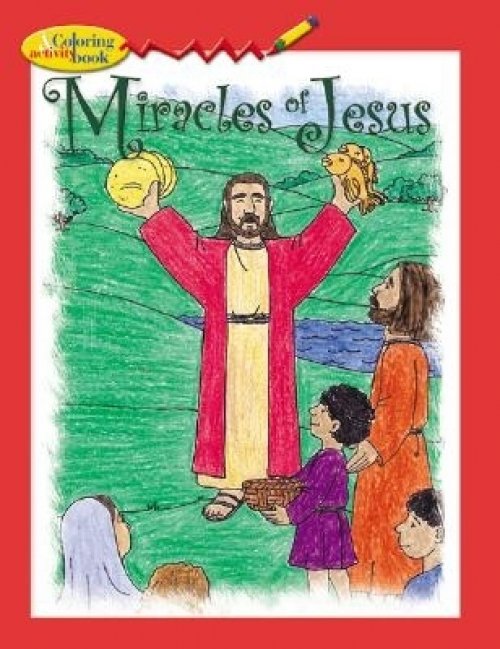 Miracles of Jesus Color Bk (5pk)