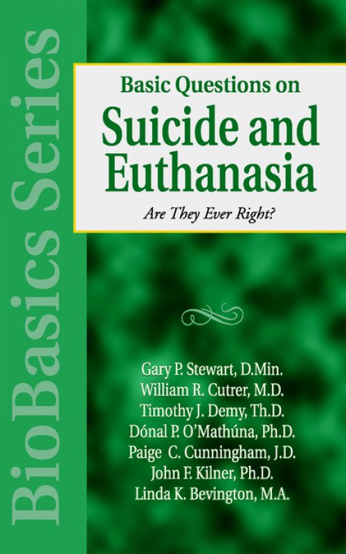 Basic Questions on Suicide and Euthanasia