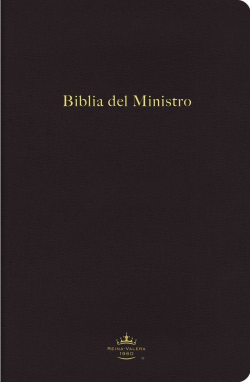 Biblia del Ministro Reina Valera 1960, Tamaño Manual, Leathersoft, Negro / Spanish Ministers Bible RVR 1960, Leathersoft, Black