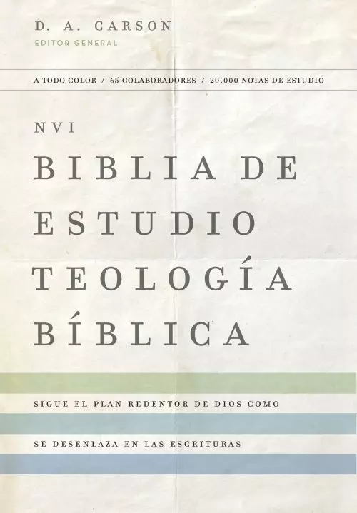 NVI, Biblia de Estudio Teología Bíblica, Interior a cuatro colores, Tapa dura