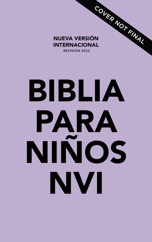 NVI, Biblia para Niños, Revisión 2022, Leathersoft, Lavanda, Comfort Print