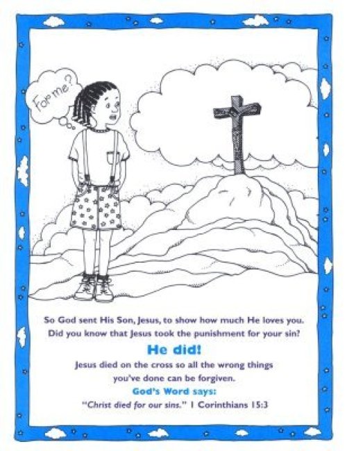 God Loves You Colouring Book