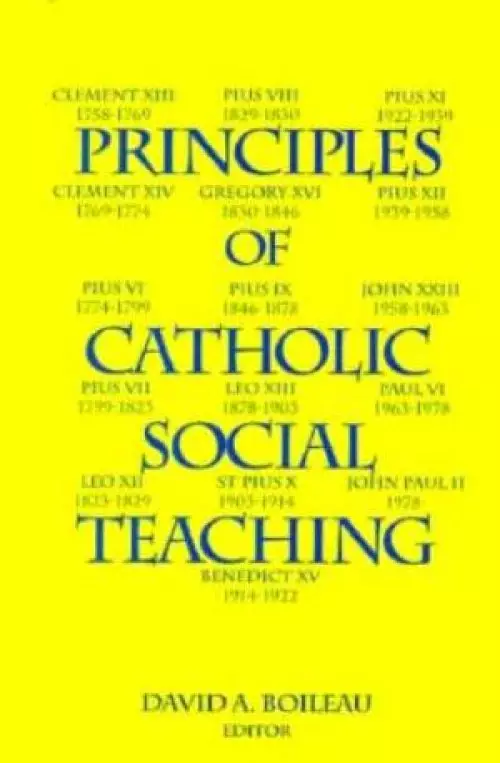 Principles of Catholic Social Teaching