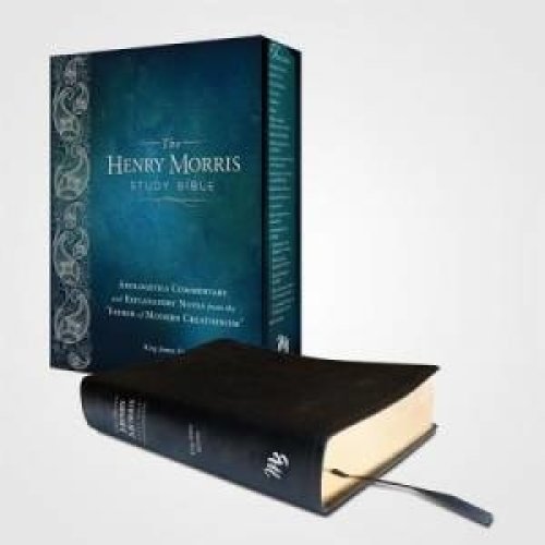 KJV Henry Morris Study Bible Hardback Black wiith Jacket