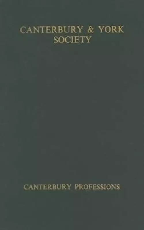 Canterbury Professions