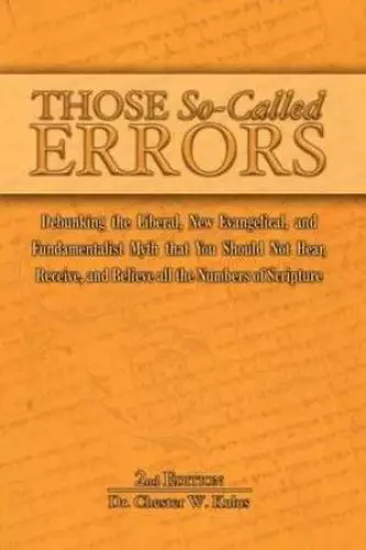 Those So-Called Errors