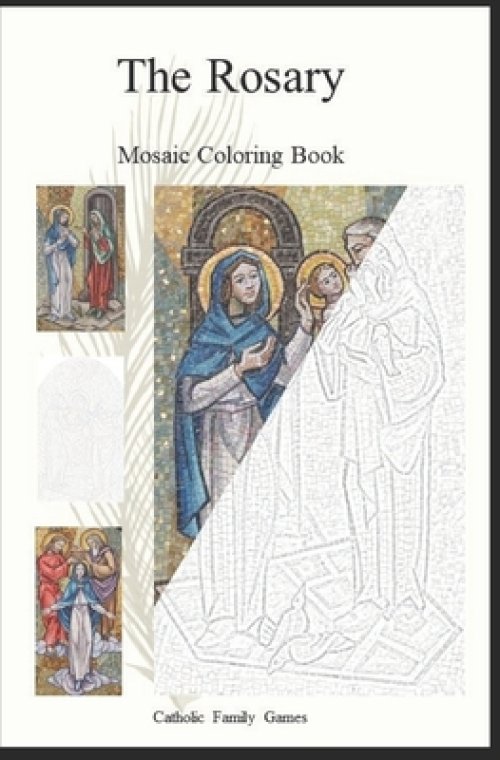 The Rosary Mosaic Coloring Book