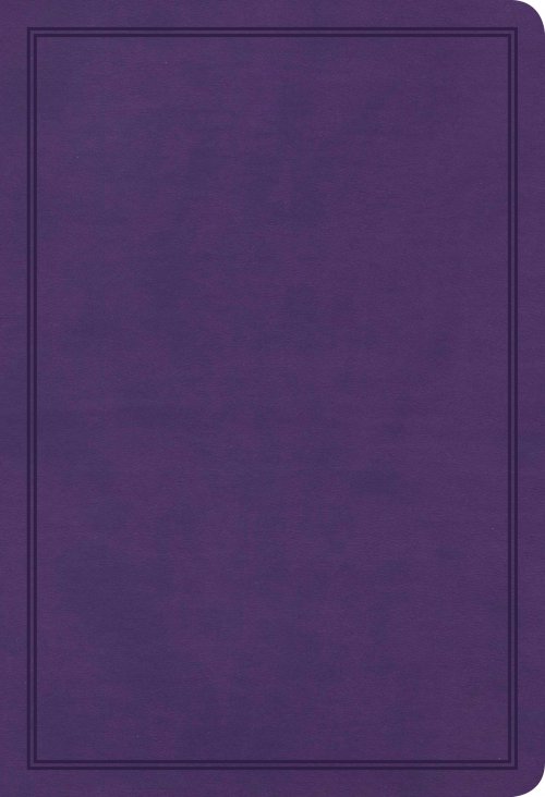 KJV Deluxe Gift Bible, Purple LeatherTouch