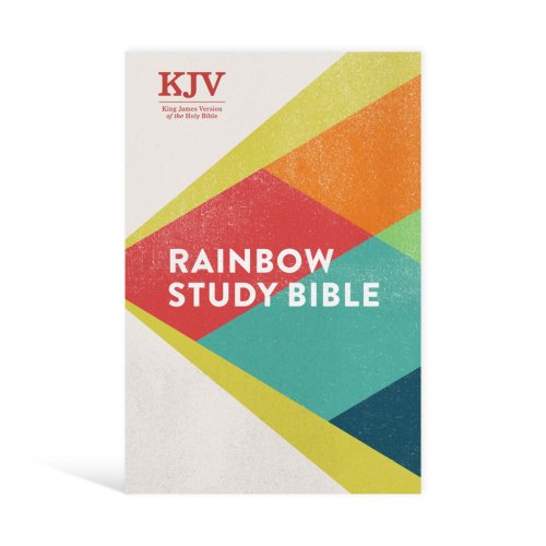 KJV Rainbow Study Bible, Hardcover