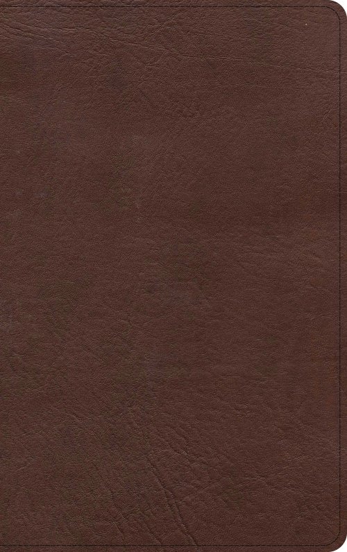 KJV Single-Column Personal Size Bible, Brown LeatherTouch