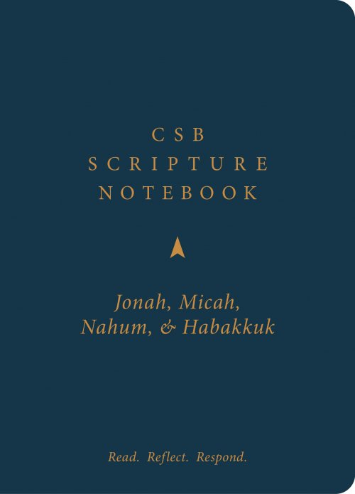 CSB Scripture Notebook, Jonah, Micah, Nahum, Habakkuk