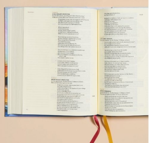 CSB Notetaking, Bible, Multicoloured, Hardback, Hosanna Revival Edition, Illustrated Book Introductions, Ribbon Markers, Reading Plan, Concordance, Maps, Presentation Page