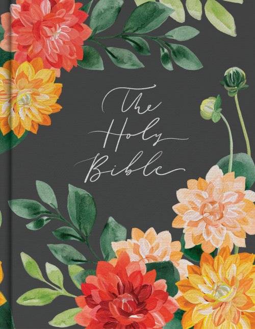 CSB Notetaking, Bible, Floral, Hardback, Hosanna Revival Edition, Illustrated Book Introductions, Ribbon Markers, Reading Plan, Concordance, Maps, Presentation Page