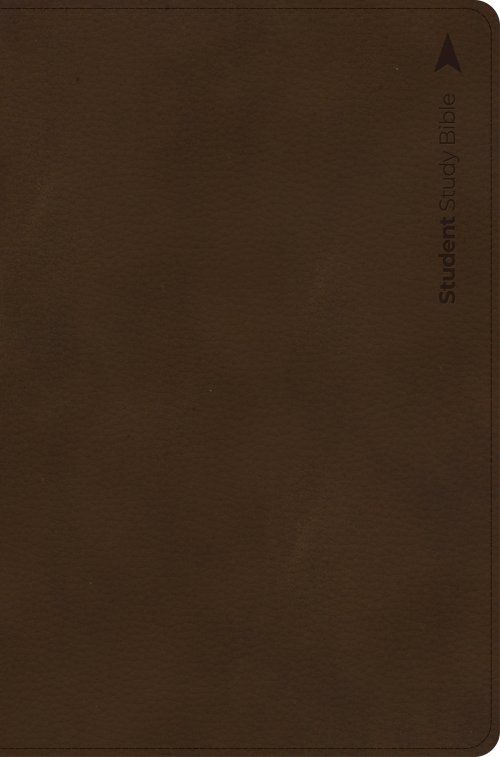 CSB Student Study Bible, Brown Leathertouch