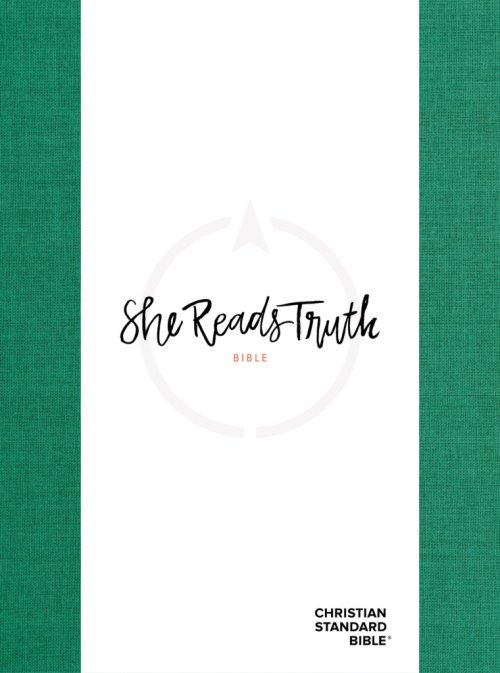 CSB She Reads Truth Bible, Emerald Cloth Over Board (Limited Edition)