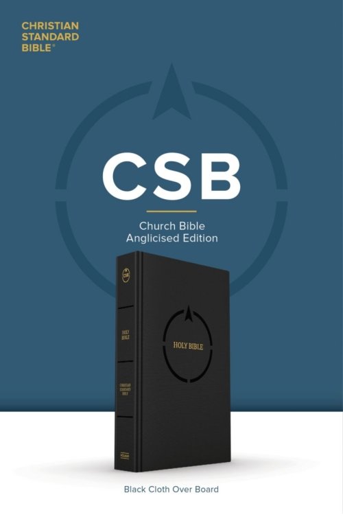 CSB Church Bible, Anglicised Edition, Black Hardcover