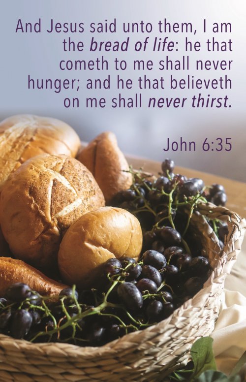 The Bread of Life Bulletin (Pkg 100) Communion