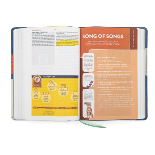 CSB Explorer Bible for Kids, Blast Off LeatherTouch