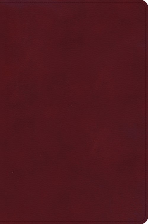 NASB Giant Print Reference Bible, Burgundy LeatherTouch