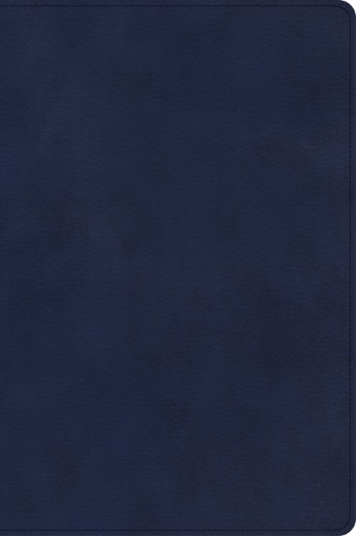 CSB Rainbow Study Bible, Navy LeatherTouch