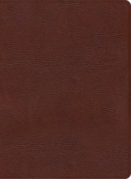 CSB Pastor's Bible, Verse-by-Verse Edition, Brown Bonded Leather