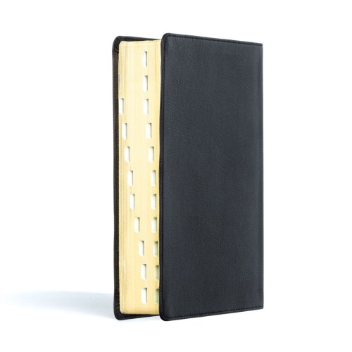 CSB Life Counsel Bible, Genuine Leather, Black, Indexed