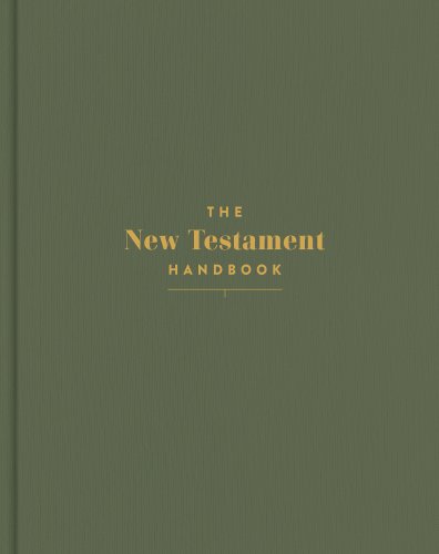 New Testament Handbook, Sage Cloth Over Board