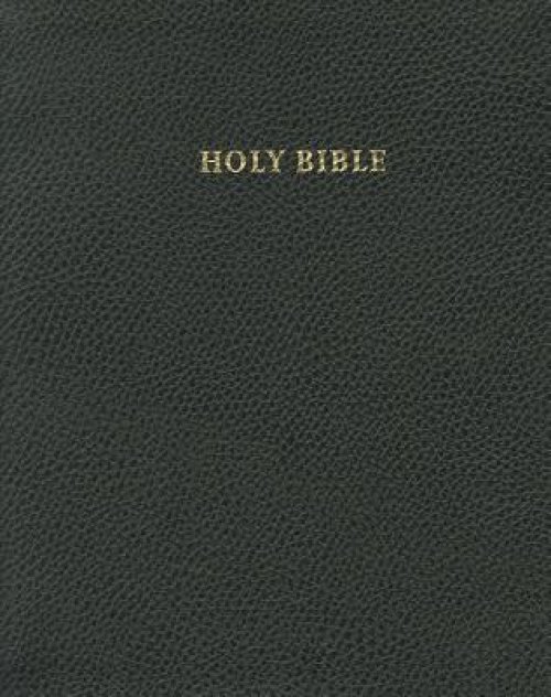 NKJV Wide Margin Pitt Minion Reference Bible Calfskin Black