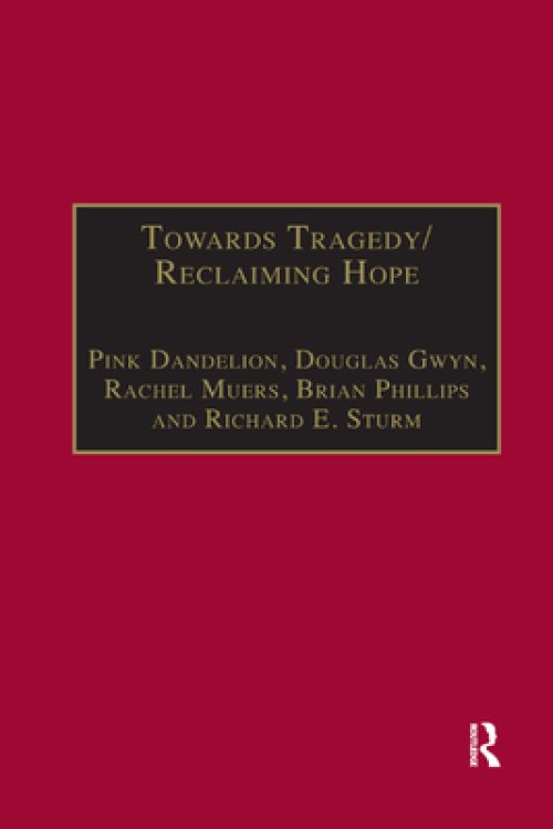 Towards Tragedy/Reclaiming Hope: Literature, Theology and Sociology in Conversation