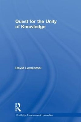 Quest for the Unity of Knowledge