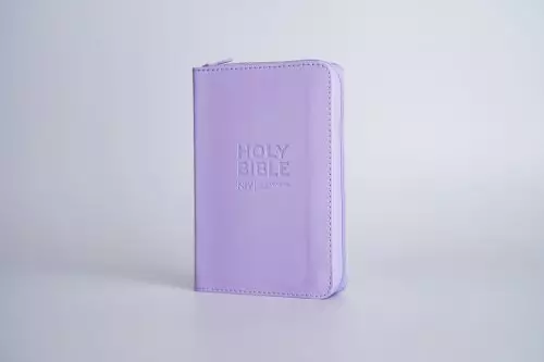 NIV Pocket Lilac Soft-tone Bible with Zip