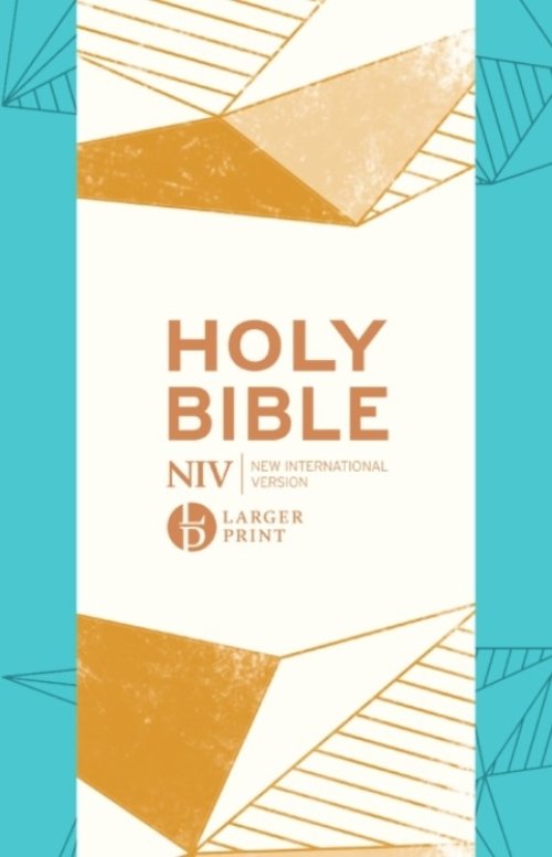 NIV Larger Print Personal Teal Soft-Tone Bible