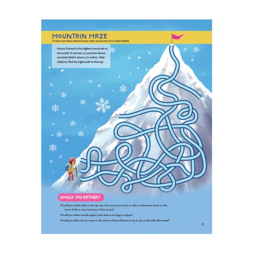 Indescribable Activity Book for Kids