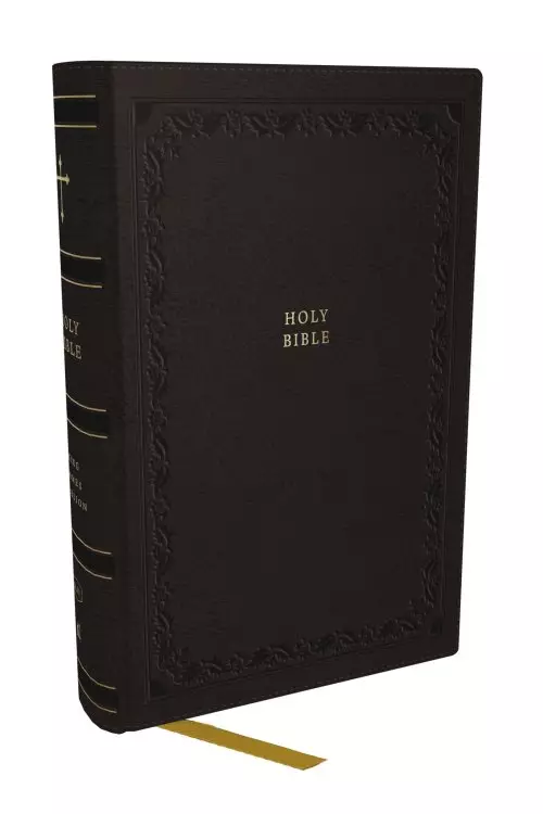 KJV Holy Bible: Compact with 43,000 Cross References, Black Leathersoft, Red Letter, Comfort Print: King James Version