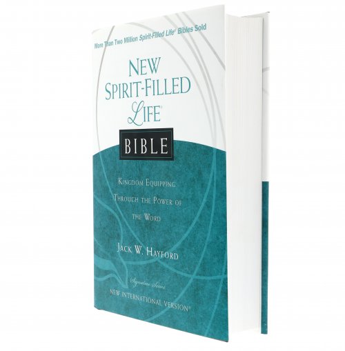 NIV New Spirit Filled Life Bible, Hardback, Study, Maps, Book Introductions, Articles, Concordance, Footnotes, Cross References, Ribbon Marker