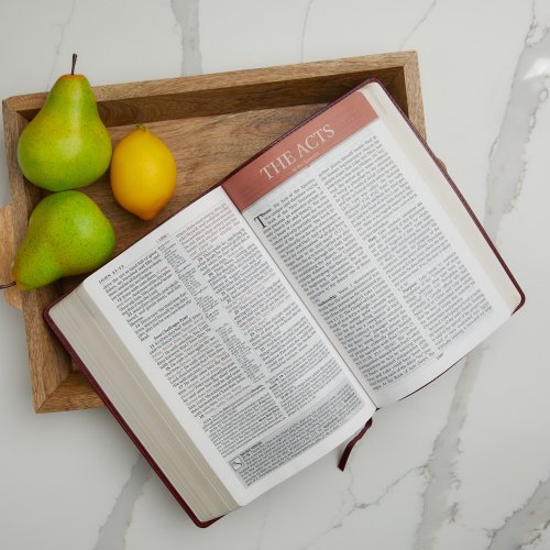 Kjv Study Bible 2nd Ed Lthlk Maroon