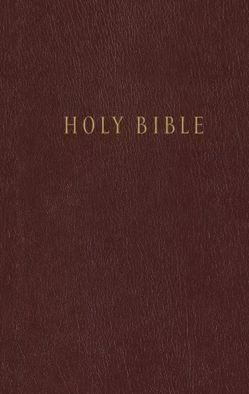 NLT Pew Bible Burgundy Hardback