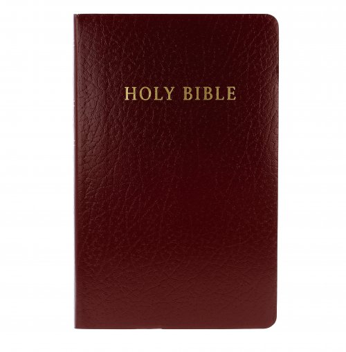 NLT Gift & Award Bible, Burgundy, Imitation Leather, Red Letter, Concordance