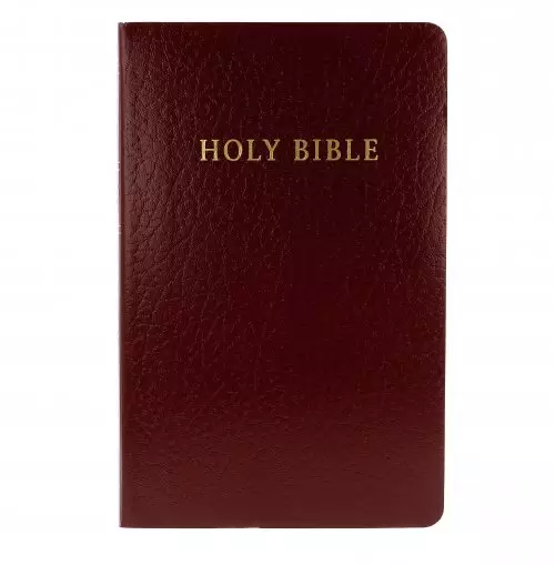 NLT Gift & Award Bible, Burgundy, Imitation Leather, Red Letter, Concordance