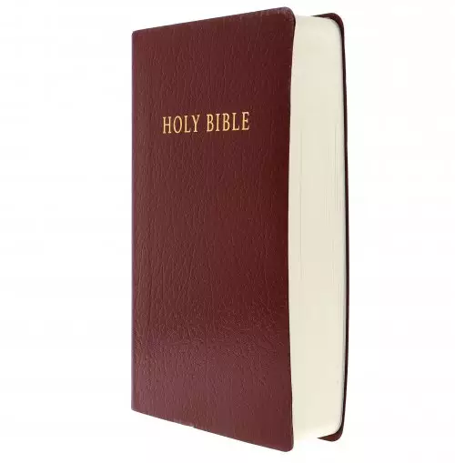 NLT Gift & Award Bible, Burgundy, Imitation Leather, Red Letter, Concordance