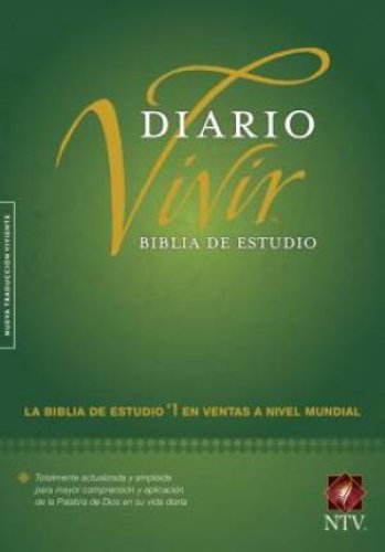 Biblia de estudio del diario vivir NTV (Tapa dura, Verde, Letra Roja)