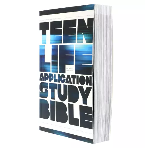 NLT Teen Life Application Study Bible, White, Paperback, Book Introductions, Textual Notes, Person Profiles, Maps, Vocabulary, Real-Life Stories , Index