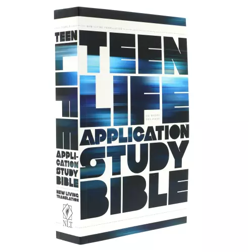 NLT Teen Life Application Study Bible, White, Paperback, Book Introductions, Textual Notes, Person Profiles, Maps, Vocabulary, Real-Life Stories , Index