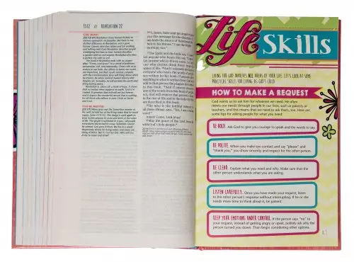 NLT Girl's Life Application Study Bible